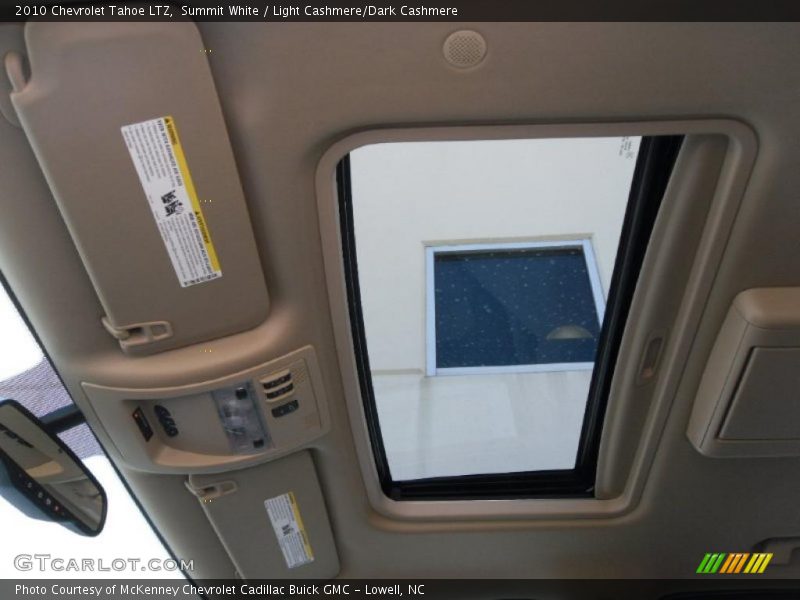 Summit White / Light Cashmere/Dark Cashmere 2010 Chevrolet Tahoe LTZ