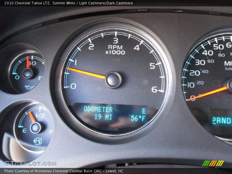 Summit White / Light Cashmere/Dark Cashmere 2010 Chevrolet Tahoe LTZ