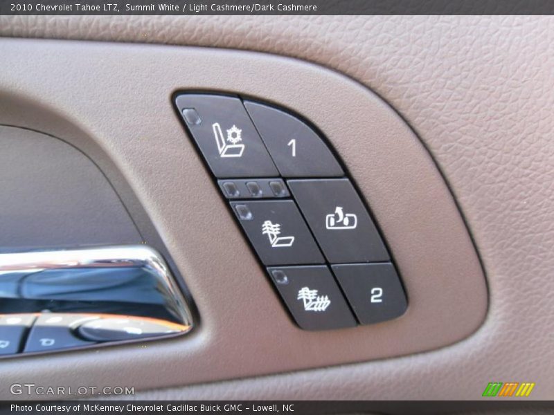Summit White / Light Cashmere/Dark Cashmere 2010 Chevrolet Tahoe LTZ