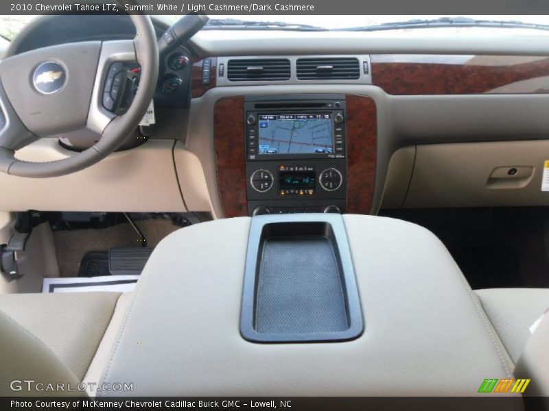 Summit White / Light Cashmere/Dark Cashmere 2010 Chevrolet Tahoe LTZ