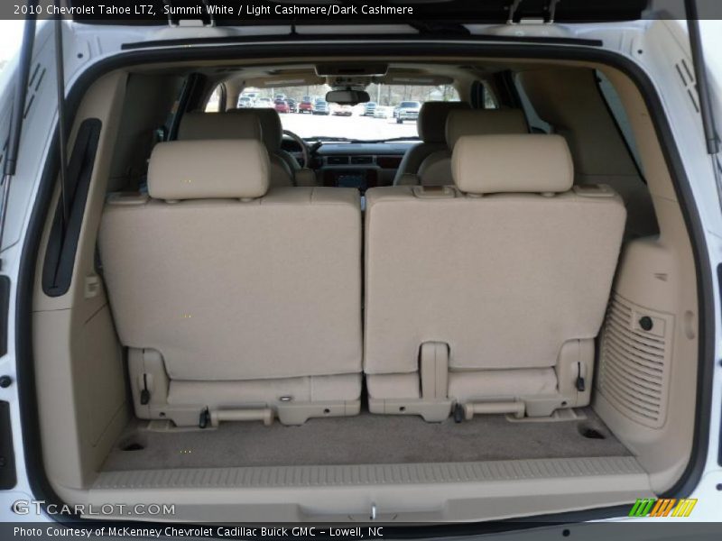 Summit White / Light Cashmere/Dark Cashmere 2010 Chevrolet Tahoe LTZ