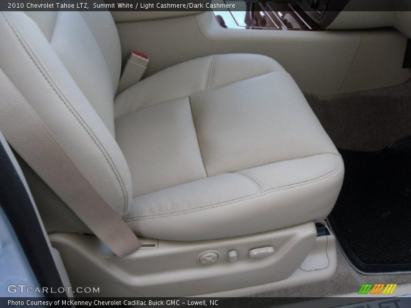 Summit White / Light Cashmere/Dark Cashmere 2010 Chevrolet Tahoe LTZ
