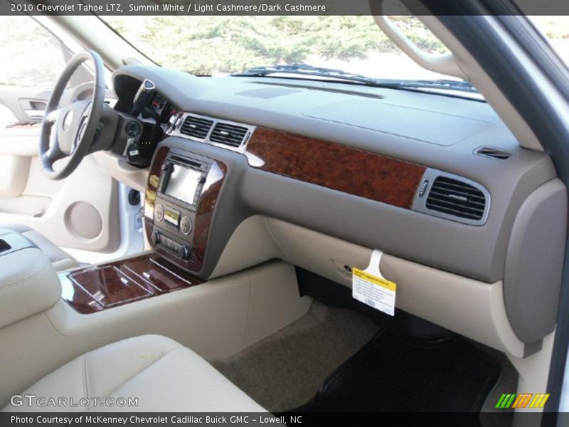 Summit White / Light Cashmere/Dark Cashmere 2010 Chevrolet Tahoe LTZ