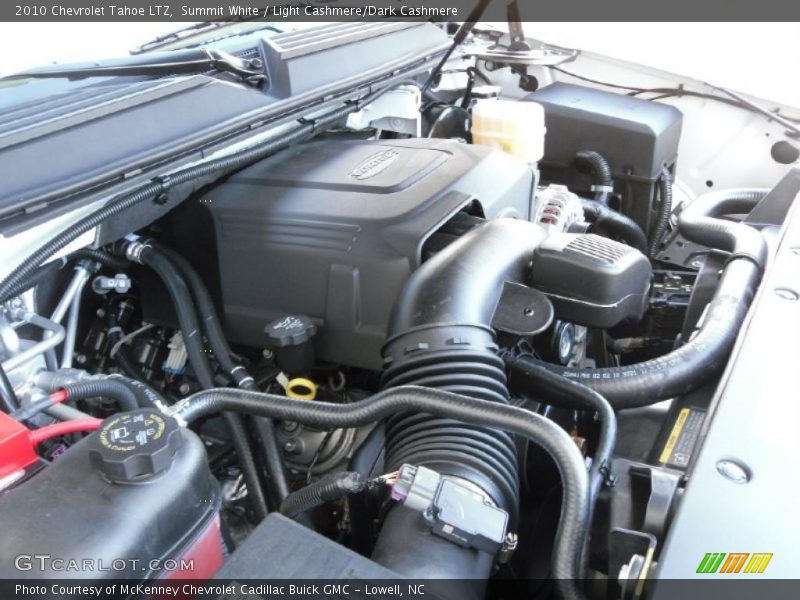 Summit White / Light Cashmere/Dark Cashmere 2010 Chevrolet Tahoe LTZ