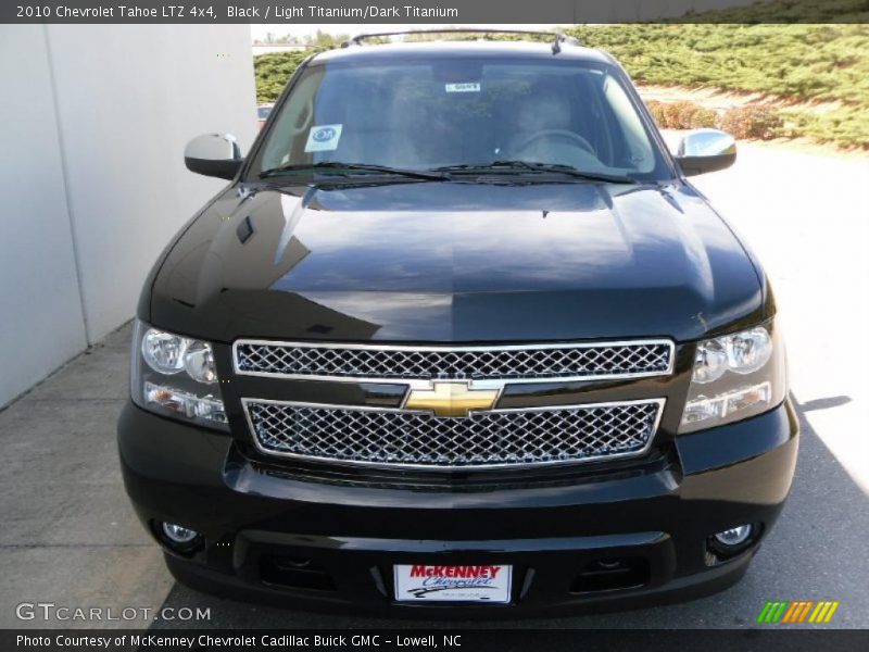 Black / Light Titanium/Dark Titanium 2010 Chevrolet Tahoe LTZ 4x4