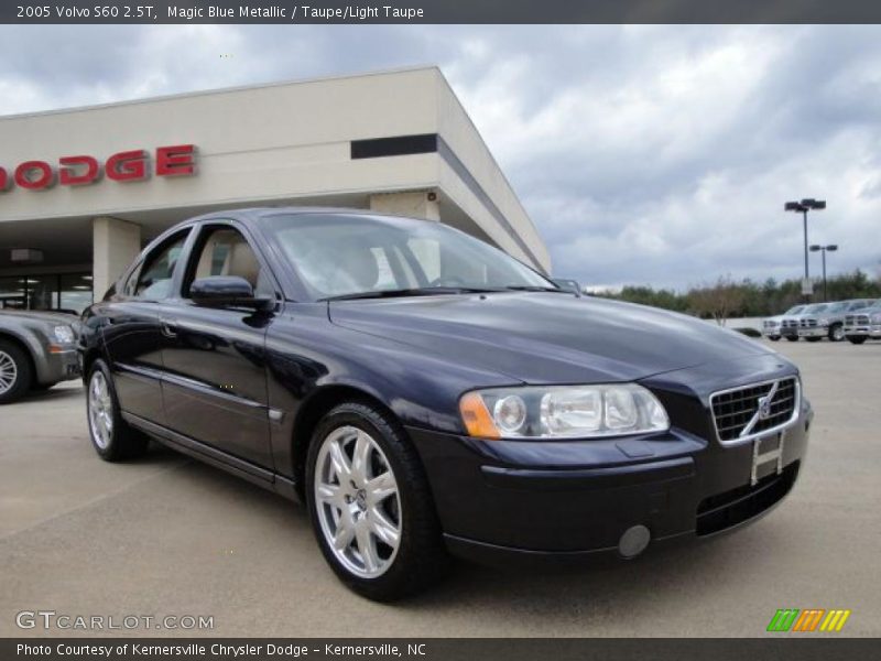 Magic Blue Metallic / Taupe/Light Taupe 2005 Volvo S60 2.5T