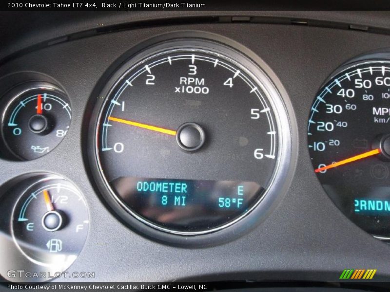 Black / Light Titanium/Dark Titanium 2010 Chevrolet Tahoe LTZ 4x4