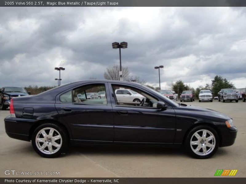 Magic Blue Metallic / Taupe/Light Taupe 2005 Volvo S60 2.5T