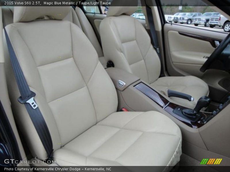 Magic Blue Metallic / Taupe/Light Taupe 2005 Volvo S60 2.5T