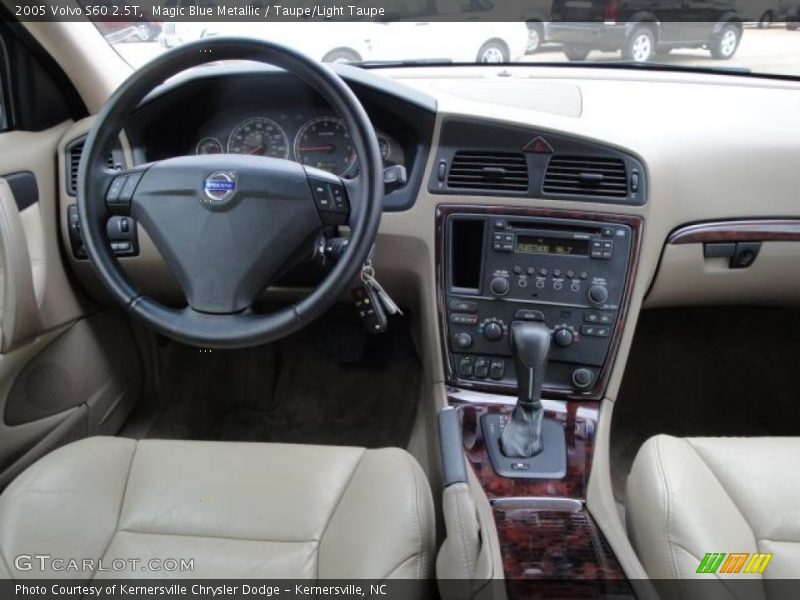 Magic Blue Metallic / Taupe/Light Taupe 2005 Volvo S60 2.5T