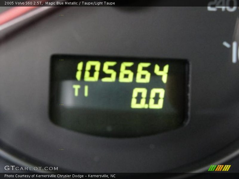 Magic Blue Metallic / Taupe/Light Taupe 2005 Volvo S60 2.5T