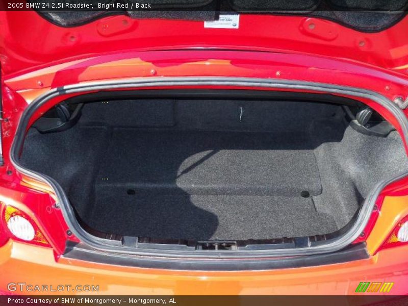 Bright Red / Black 2005 BMW Z4 2.5i Roadster