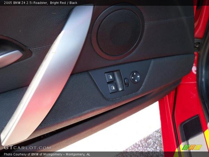 Bright Red / Black 2005 BMW Z4 2.5i Roadster