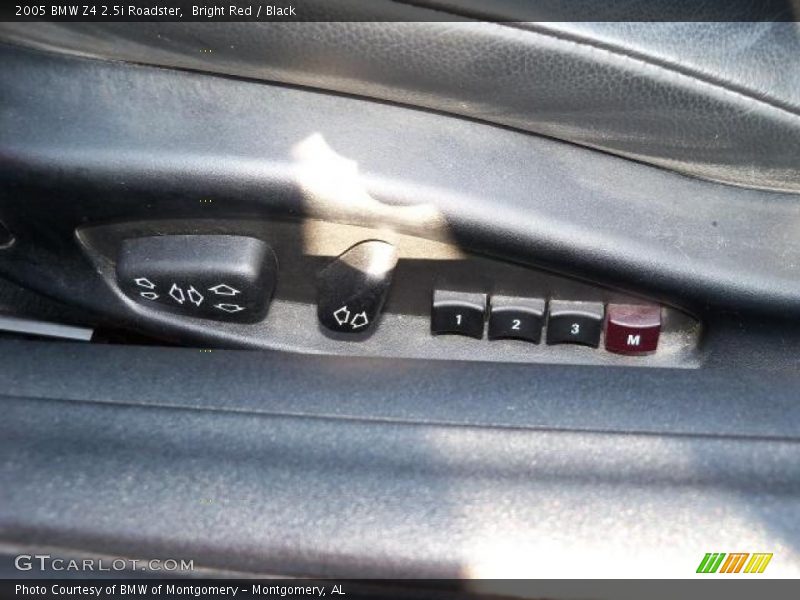 Bright Red / Black 2005 BMW Z4 2.5i Roadster