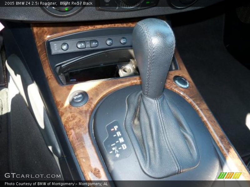 Bright Red / Black 2005 BMW Z4 2.5i Roadster
