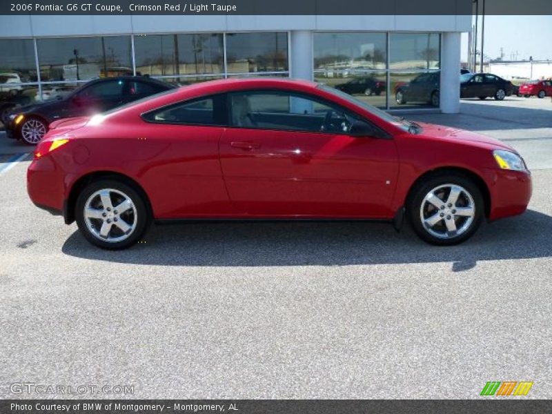 Crimson Red / Light Taupe 2006 Pontiac G6 GT Coupe