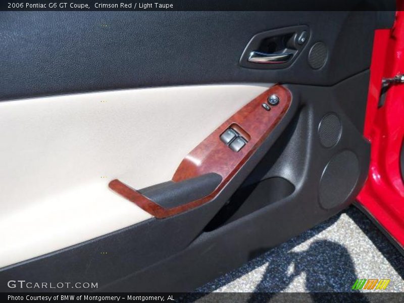 Crimson Red / Light Taupe 2006 Pontiac G6 GT Coupe