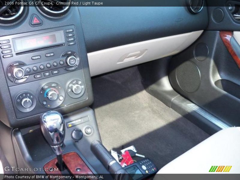 Crimson Red / Light Taupe 2006 Pontiac G6 GT Coupe