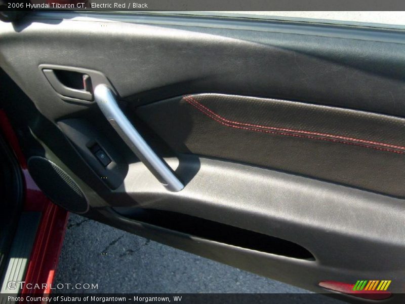 Electric Red / Black 2006 Hyundai Tiburon GT