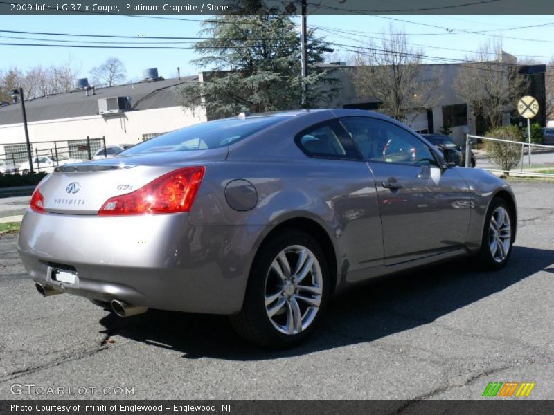 Platinum Graphite / Stone 2009 Infiniti G 37 x Coupe