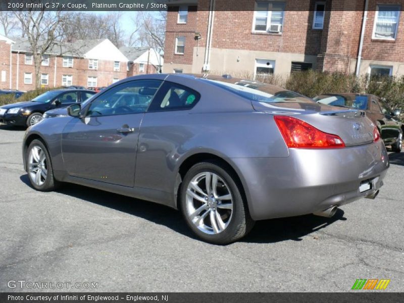 Platinum Graphite / Stone 2009 Infiniti G 37 x Coupe