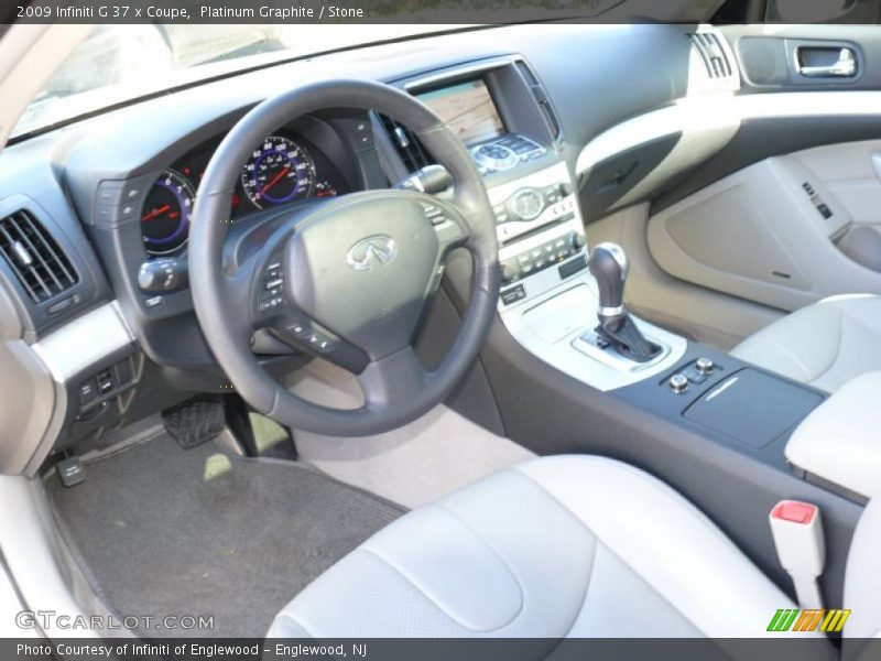 Platinum Graphite / Stone 2009 Infiniti G 37 x Coupe