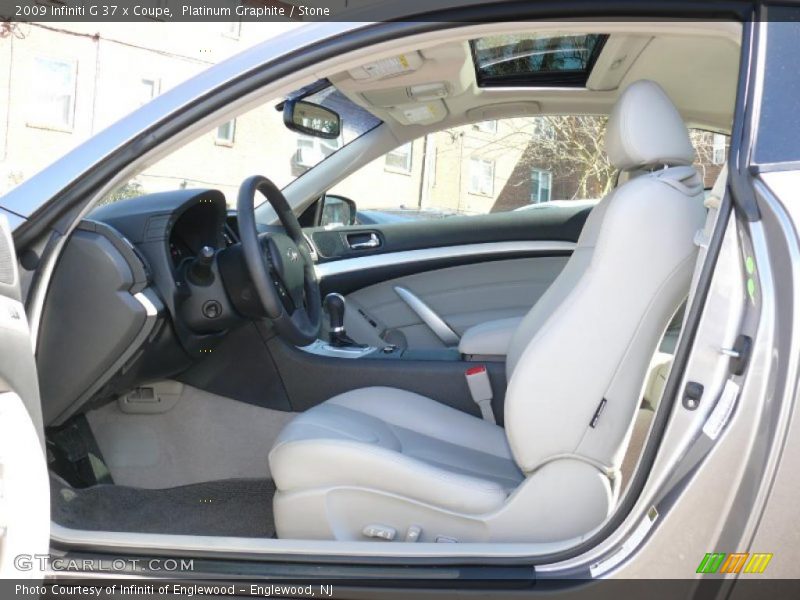 Platinum Graphite / Stone 2009 Infiniti G 37 x Coupe