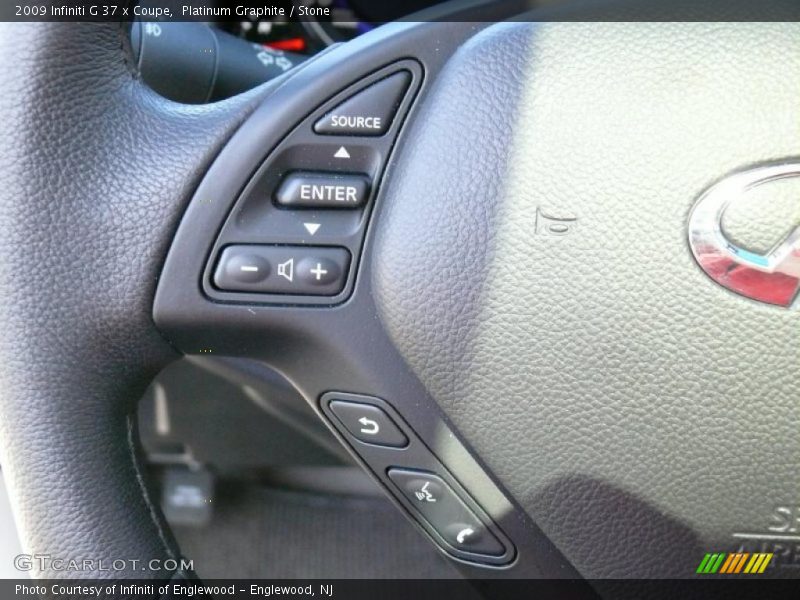 Platinum Graphite / Stone 2009 Infiniti G 37 x Coupe