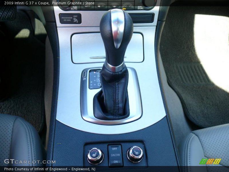 Platinum Graphite / Stone 2009 Infiniti G 37 x Coupe