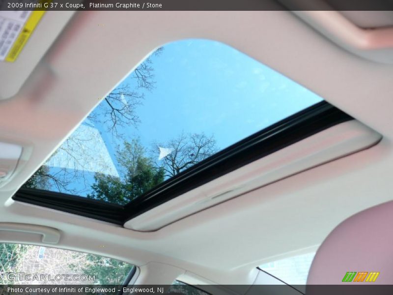 Platinum Graphite / Stone 2009 Infiniti G 37 x Coupe