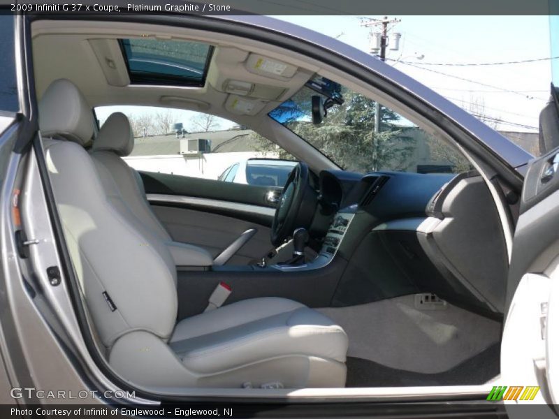 Platinum Graphite / Stone 2009 Infiniti G 37 x Coupe
