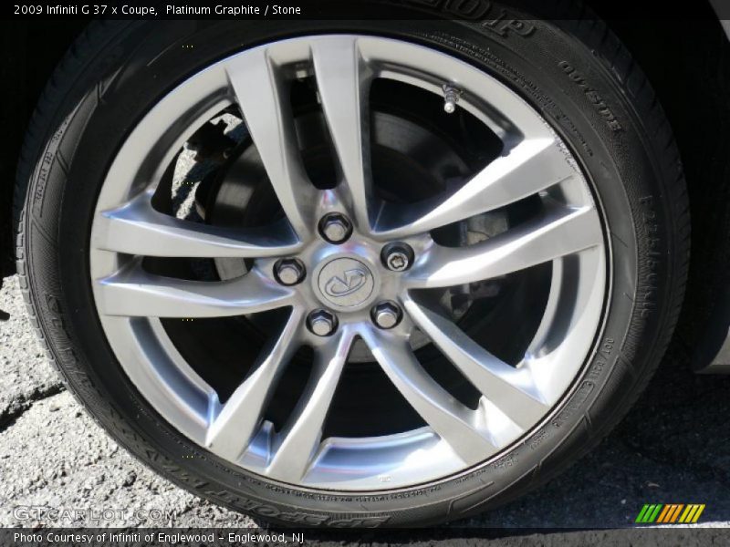 Platinum Graphite / Stone 2009 Infiniti G 37 x Coupe