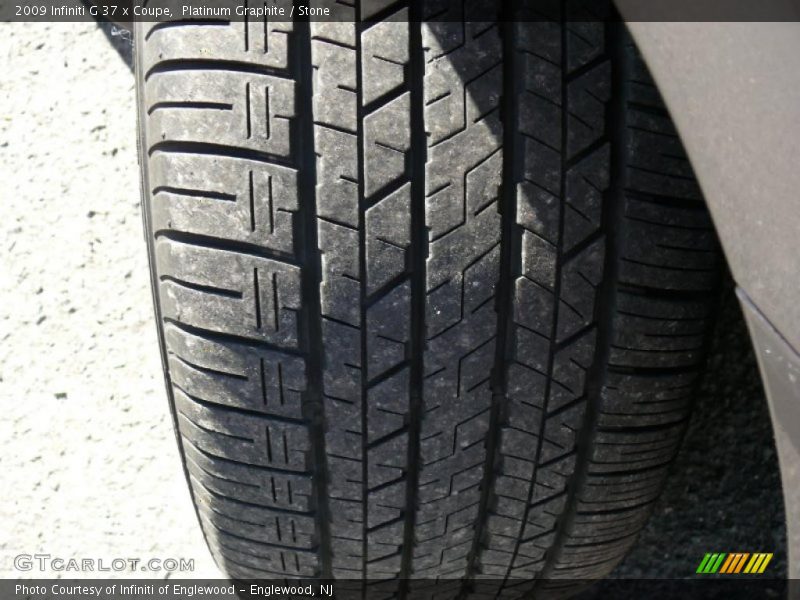 Platinum Graphite / Stone 2009 Infiniti G 37 x Coupe