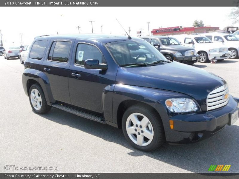 Imperial Blue Metallic / Gray 2010 Chevrolet HHR LT