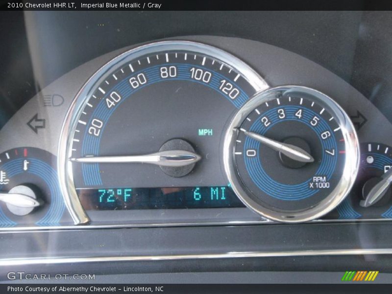 Imperial Blue Metallic / Gray 2010 Chevrolet HHR LT