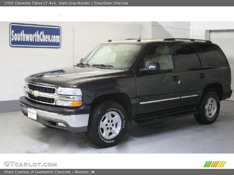 Dark Gray Metallic / Gray/Dark Charcoal 2005 Chevrolet Tahoe LT 4x4