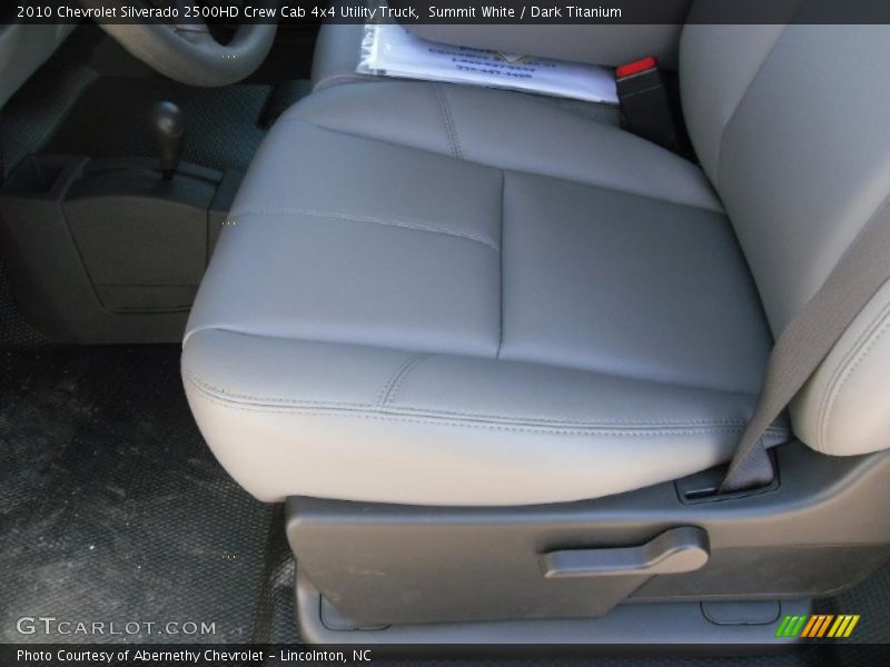 Summit White / Dark Titanium 2010 Chevrolet Silverado 2500HD Crew Cab 4x4 Utility Truck