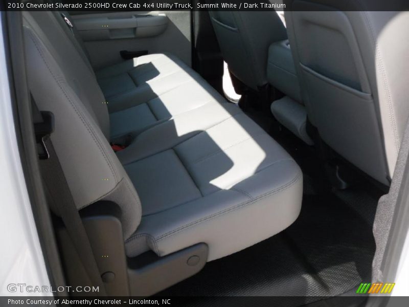 Summit White / Dark Titanium 2010 Chevrolet Silverado 2500HD Crew Cab 4x4 Utility Truck