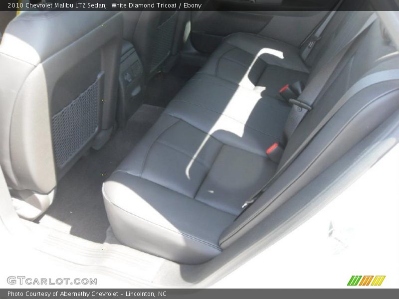 White Diamond Tricoat / Ebony 2010 Chevrolet Malibu LTZ Sedan