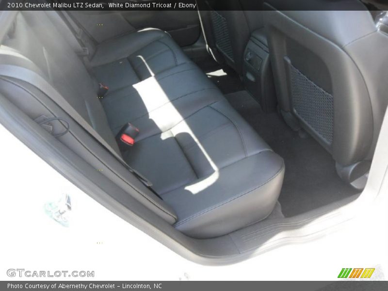 White Diamond Tricoat / Ebony 2010 Chevrolet Malibu LTZ Sedan