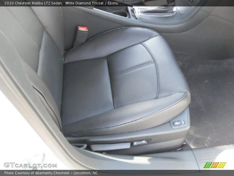 White Diamond Tricoat / Ebony 2010 Chevrolet Malibu LTZ Sedan
