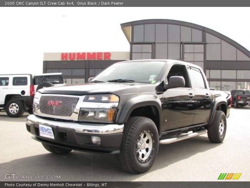 Onyx Black / Dark Pewter 2006 GMC Canyon SLT Crew Cab 4x4