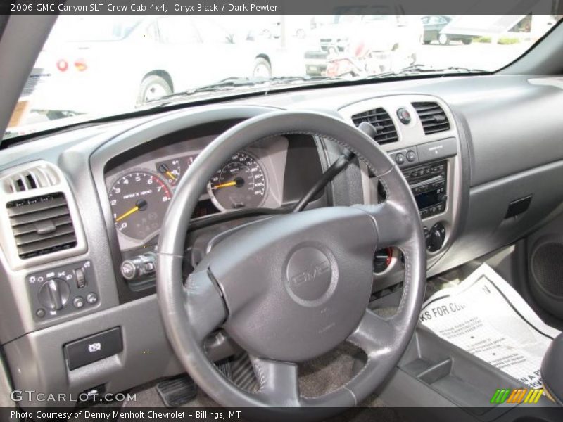 Onyx Black / Dark Pewter 2006 GMC Canyon SLT Crew Cab 4x4