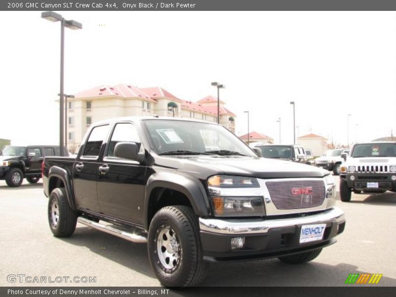 Onyx Black / Dark Pewter 2006 GMC Canyon SLT Crew Cab 4x4