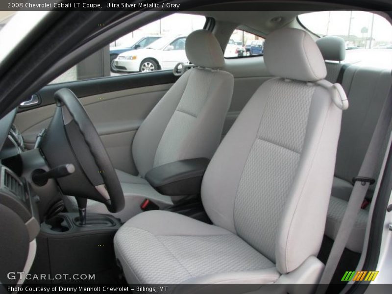 Ultra Silver Metallic / Gray 2008 Chevrolet Cobalt LT Coupe