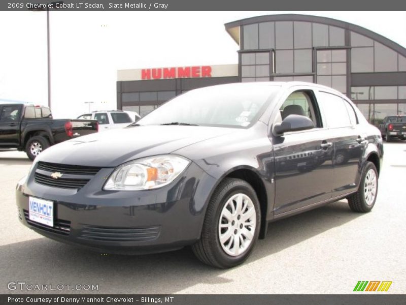 Slate Metallic / Gray 2009 Chevrolet Cobalt LT Sedan
