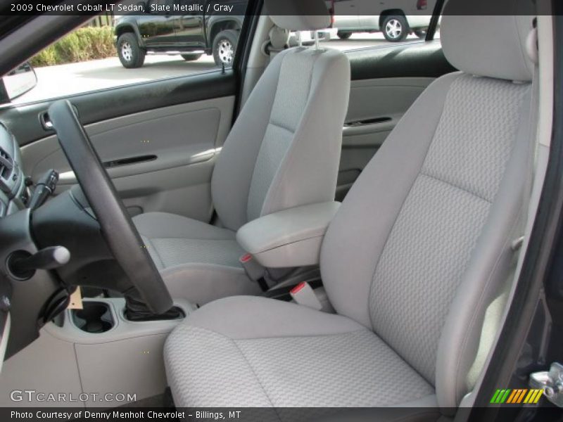 Slate Metallic / Gray 2009 Chevrolet Cobalt LT Sedan