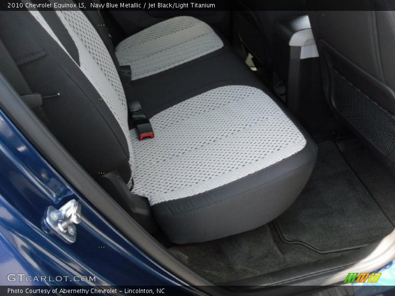 Navy Blue Metallic / Jet Black/Light Titanium 2010 Chevrolet Equinox LS
