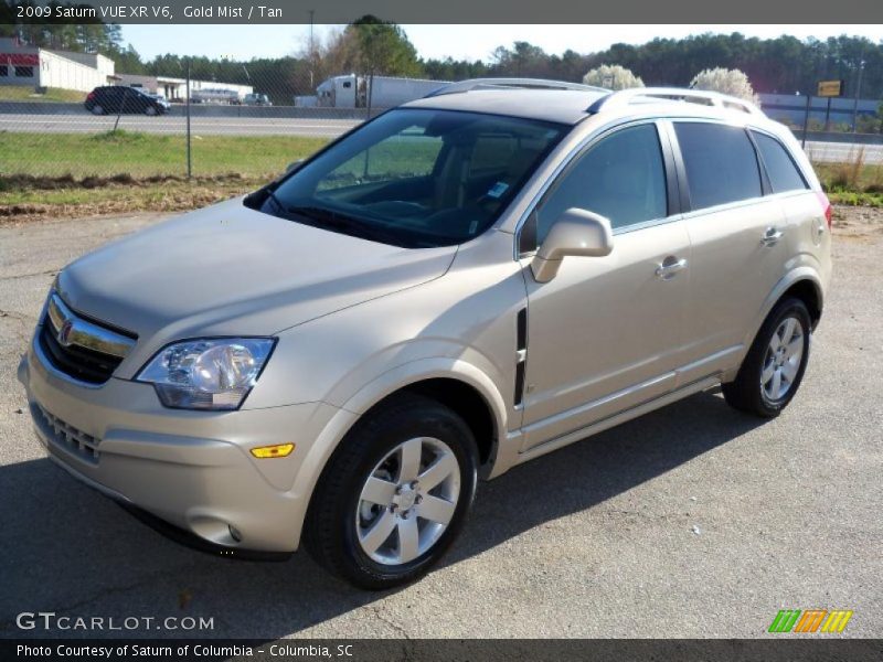 Gold Mist / Tan 2009 Saturn VUE XR V6