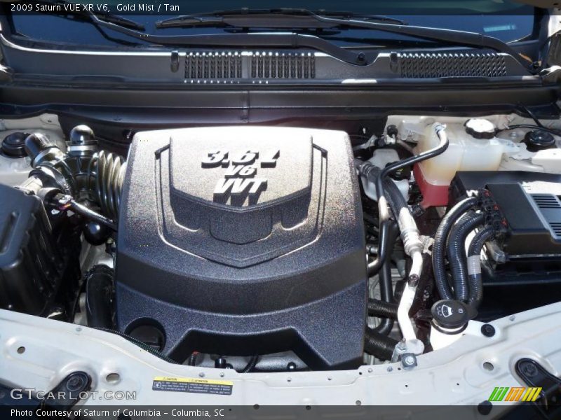 Gold Mist / Tan 2009 Saturn VUE XR V6
